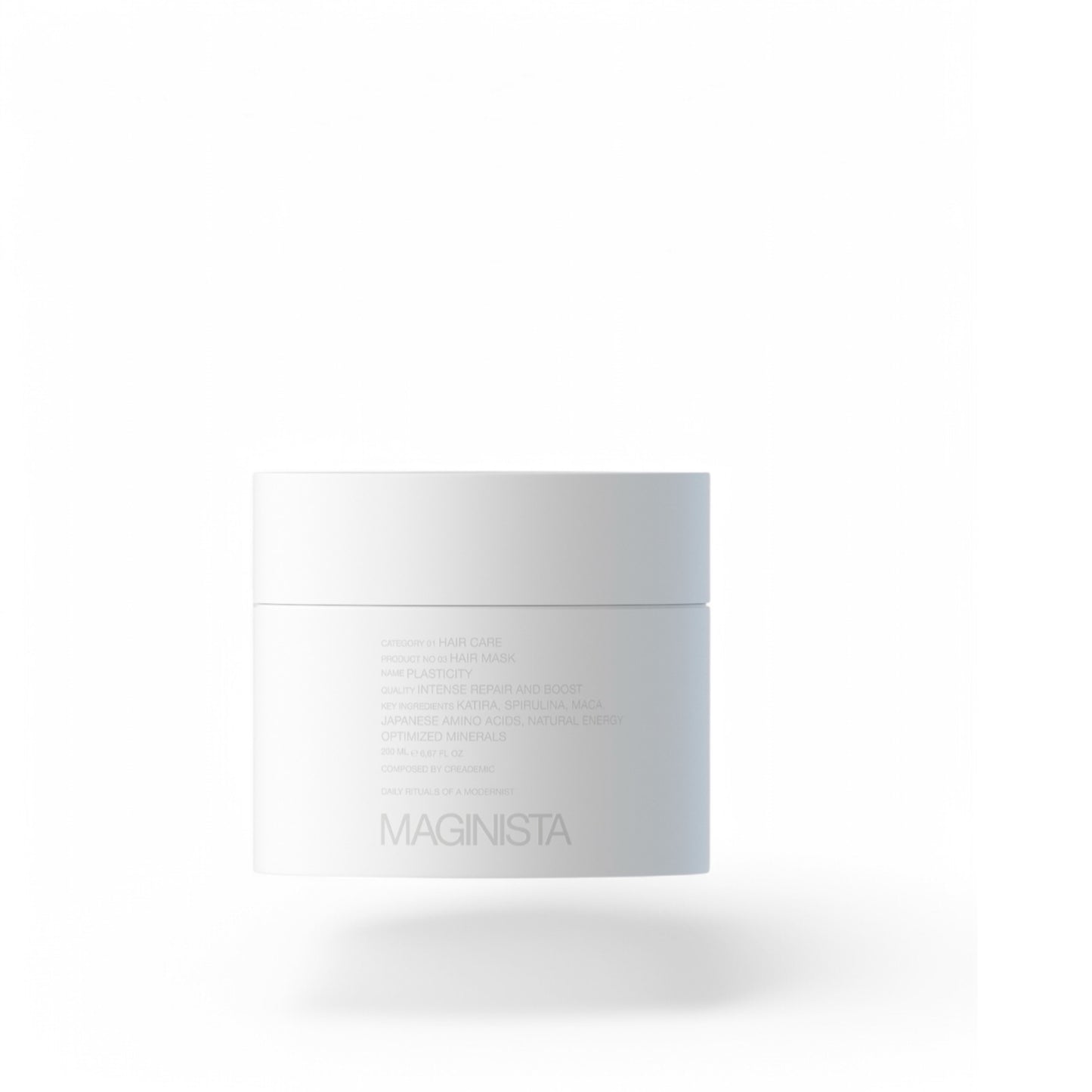 Maginista The Plasticity Hair Mask Perfume Free